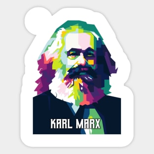 Karl Marx Sticker